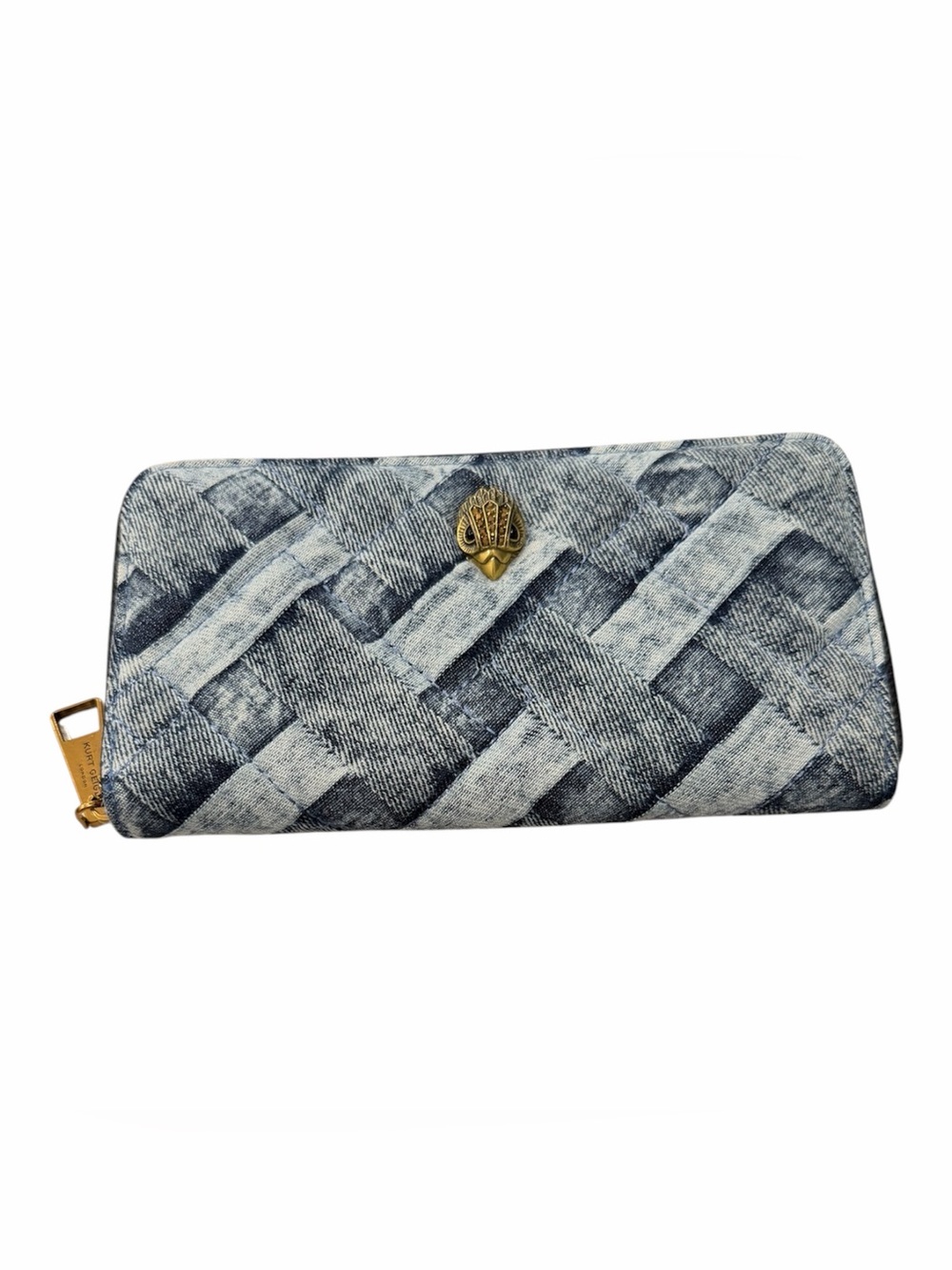 Kurt Geiger London Women's Kensington Denim Zip-around Wallet